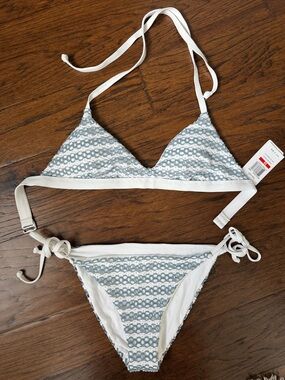 NWT Splendid crochet two piece swimsuit XS / S | Splendid bikini set